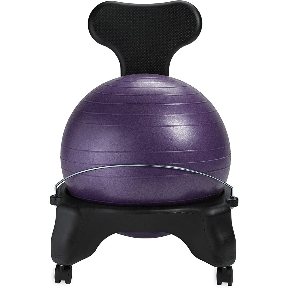 Balance Ball Chair - Black: image 8