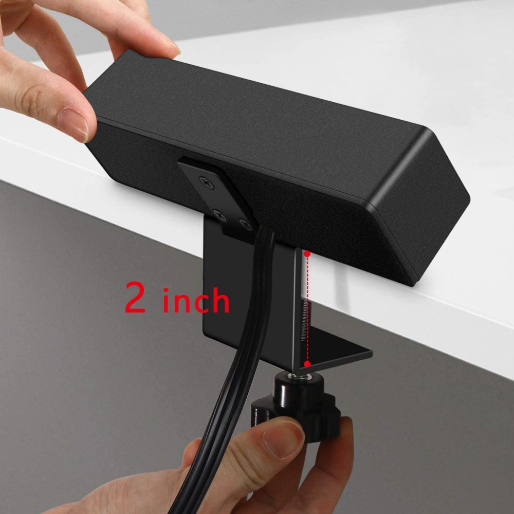 Desk Clamp Power Strip - Black: image 5