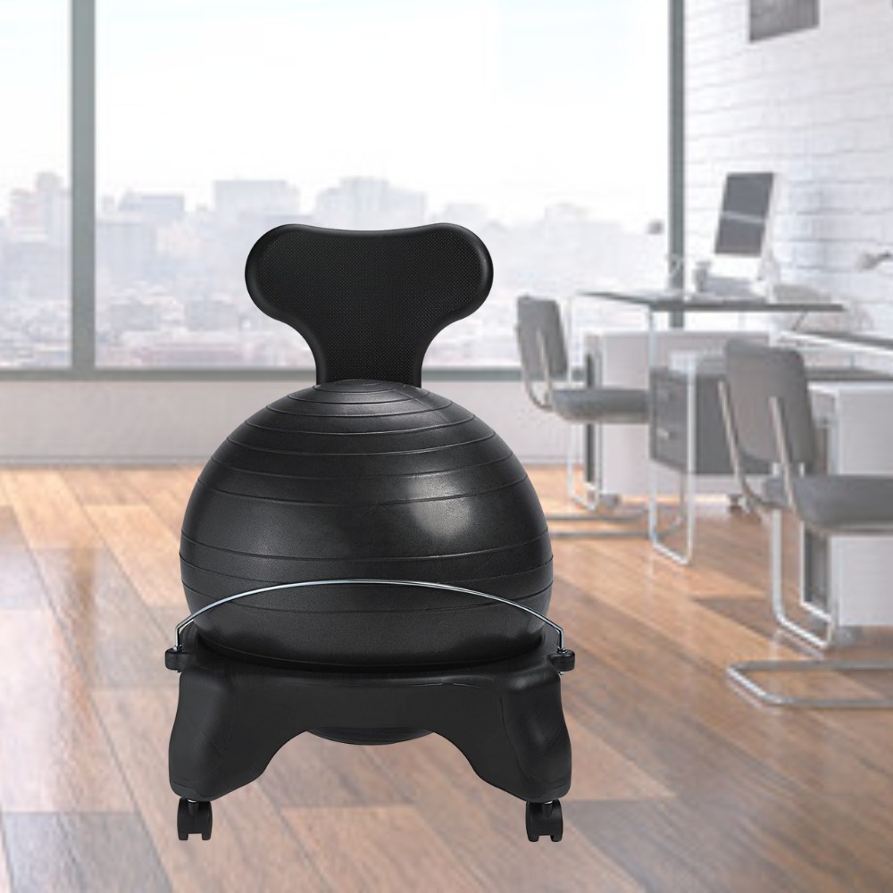 Balance Ball Chair - Black: image 3
