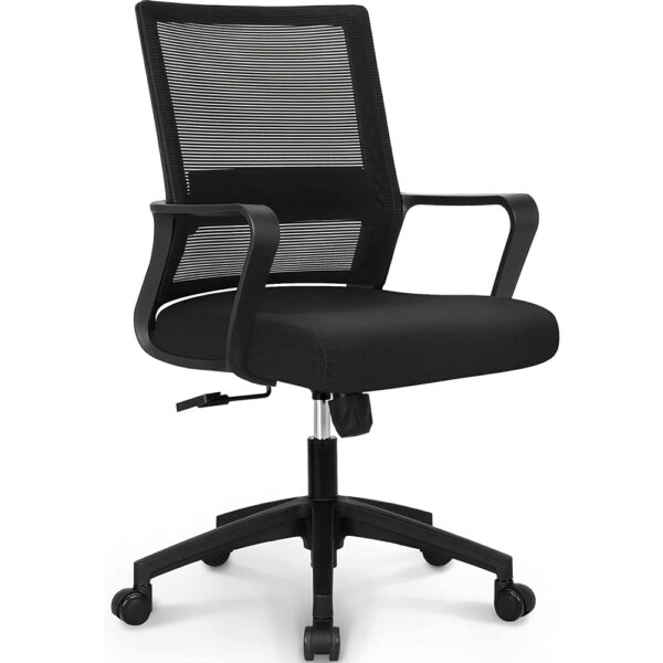 black office swivel chair